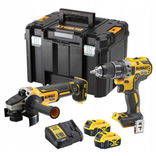 Kit 2 outils xr 18V 5ah li-ion brushless - DEWALT - DCK2020P2T-QW