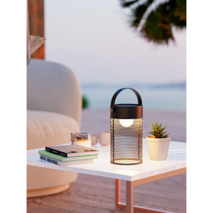Forlight Rorer sobremesa portatil color negro con led blanco cálido 3000K