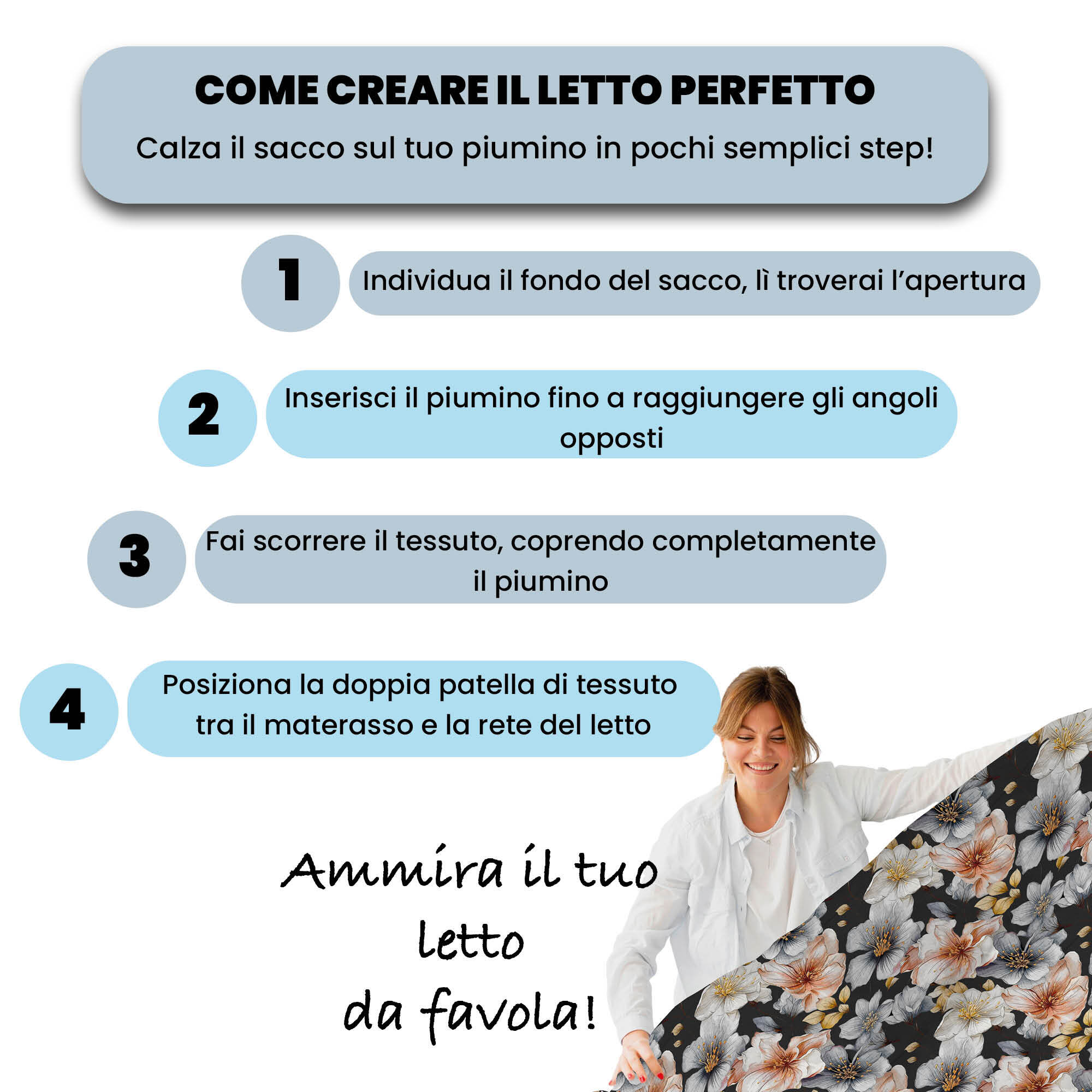 PARURE COPRIPIUMINO INFINITY - 100% Microfibra