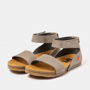 Sandalias 0382 ROMA CINDER/ CRETA color Cinder