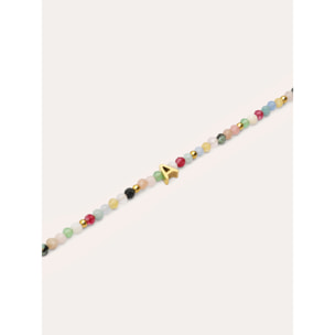 Bracciale Personalizzata Letter Altea Colors Acciao Placcato Oro