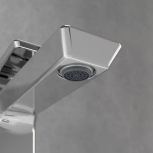 Villeroy & Boch Subway 3.0 Robinetterie monocommande pour lavabo sans dispositif de vidage, Matt Black