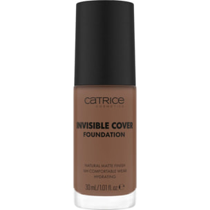 Invisible Cover Foundation - Fond de Teint Couvrant Invisible Fini Mat 30ml