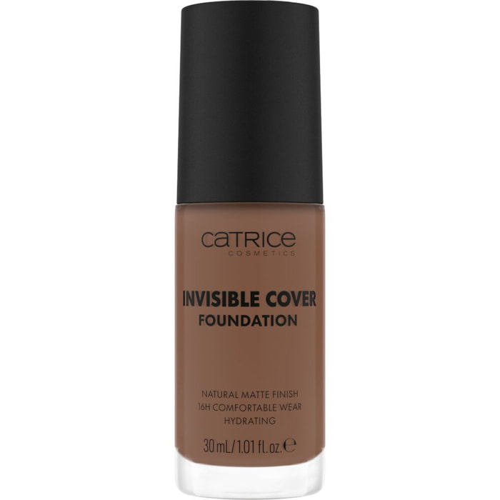Invisible Cover Foundation - Fond de Teint Couvrant Invisible Fini Mat 30ml