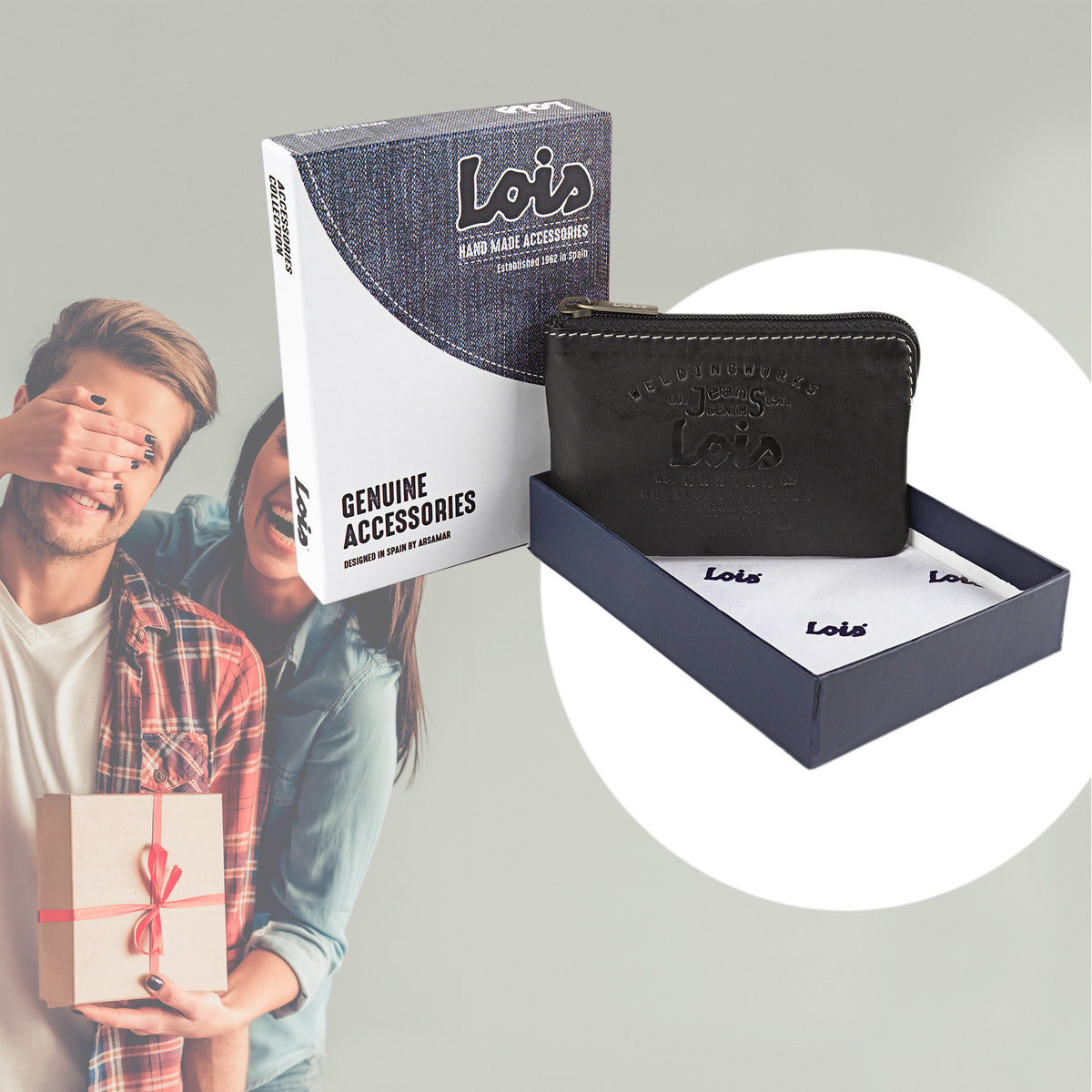 Cartera Lois Lois Jeans Negro