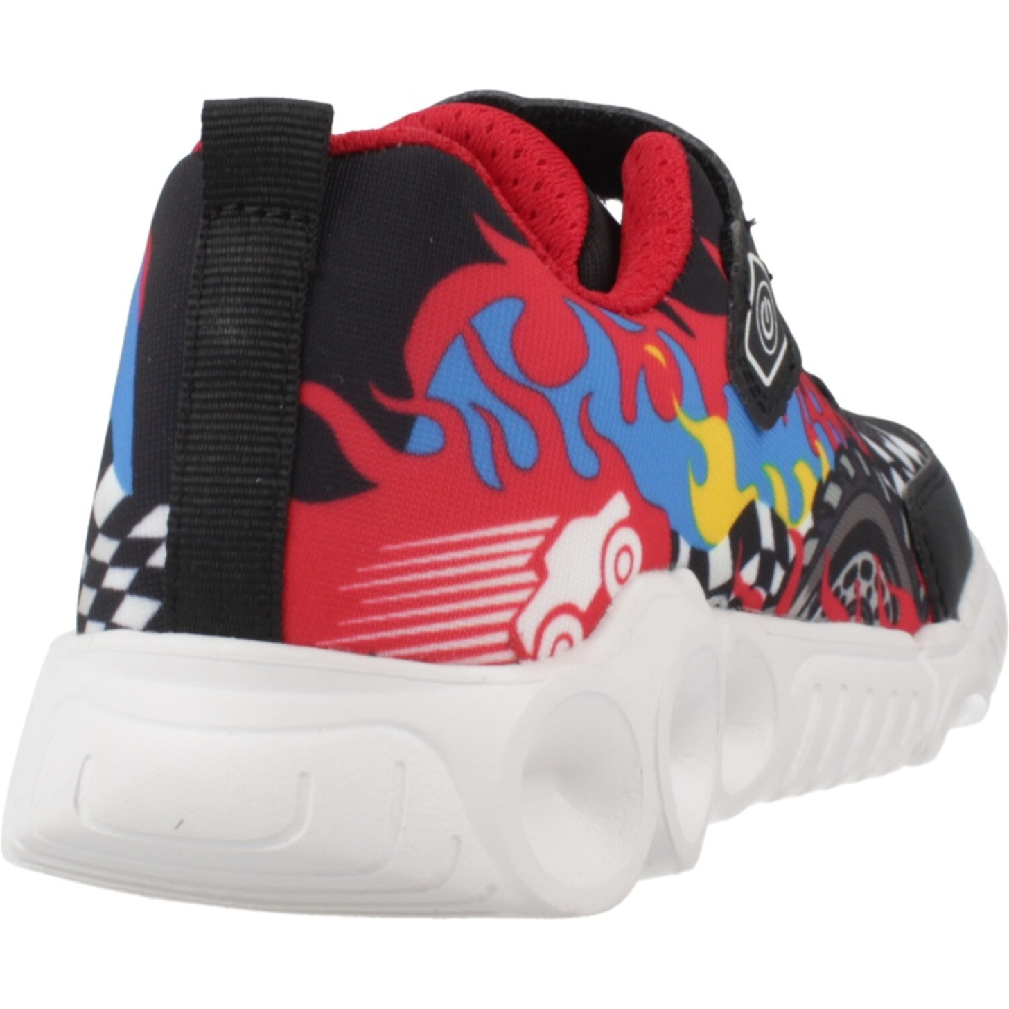 Zapatillas Niño de la marca GEOX  modelo J WROOM BOY NEGRO