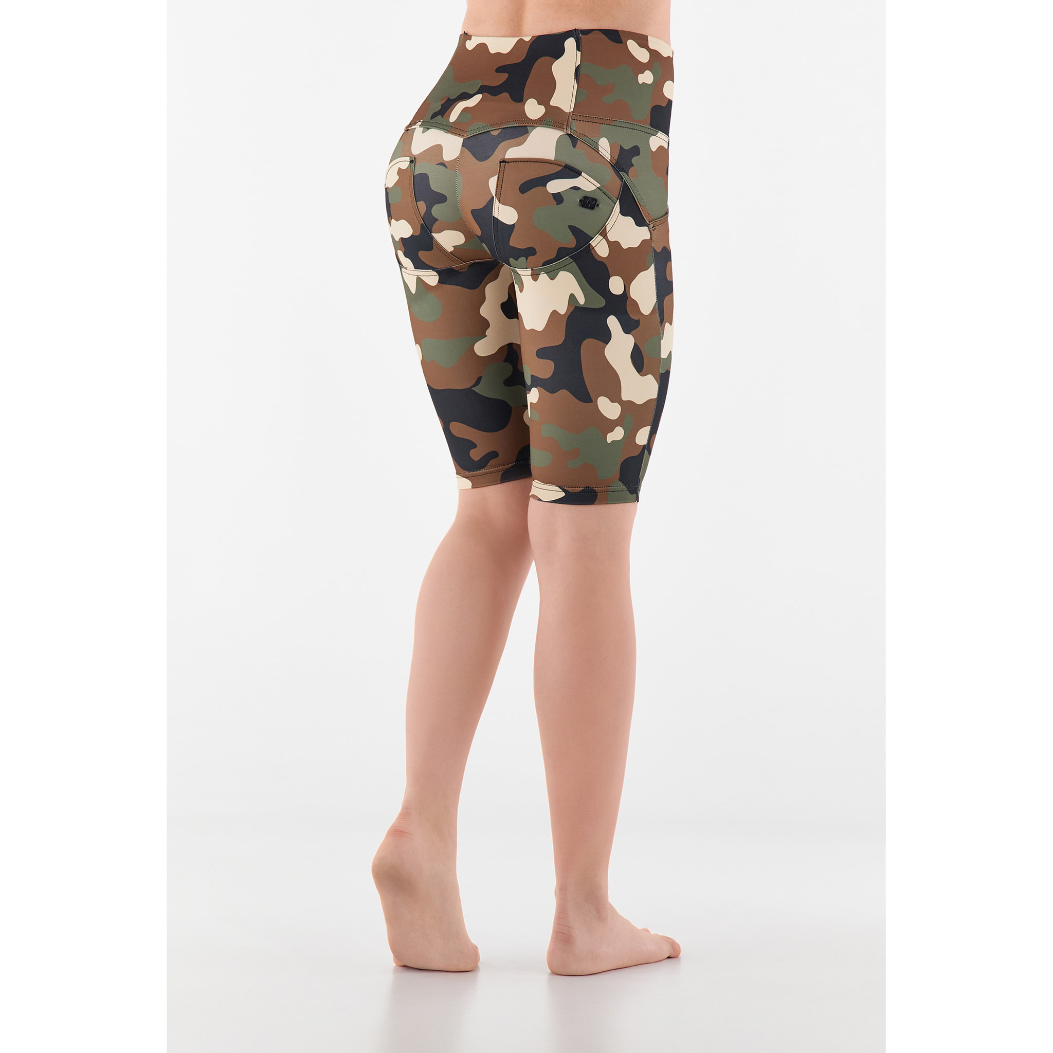 Biker push up WR.UP® vita alta traspiranti camouflage