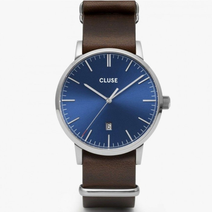 Reloj Cluse CW0101501008 Mujer Analogico Cuarzo con Correa de Cuero