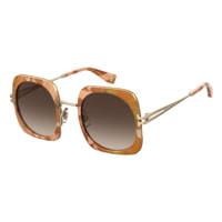 Marc Jacobs - lunettes de soleil - marron - Couleur des verres : marron - indice solaire : cat. 3