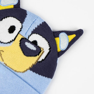 Set gorro y guantes infantil unisex "Bluey"