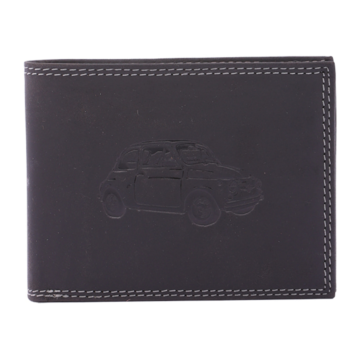 Portafoglio  da uomo In Vera pelle Made in Italy 9,5x12,5x2,5 cm