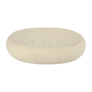 Porte Savon Céramique WAVE Beige MSV
