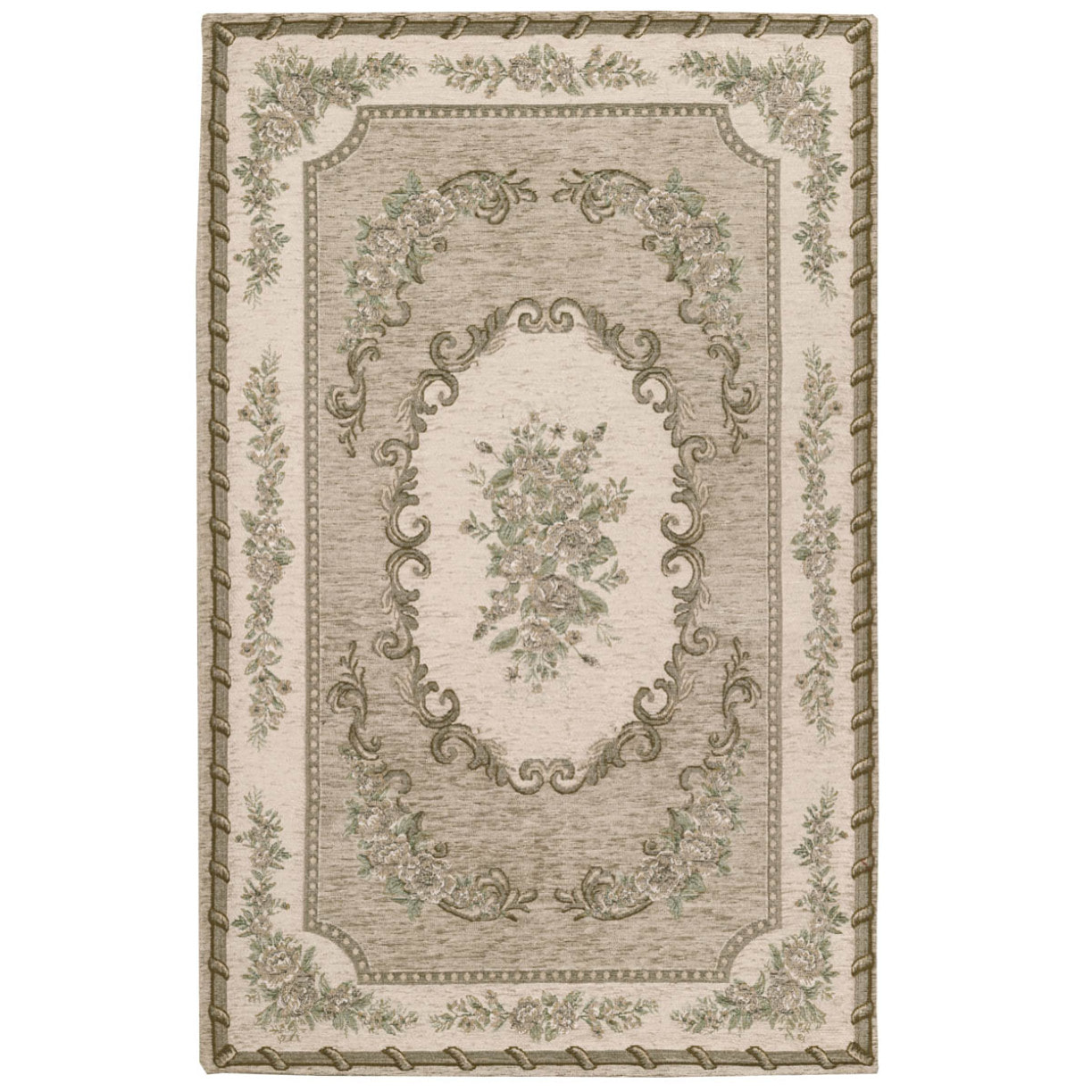 Tappeto Arredo Classico Tortora