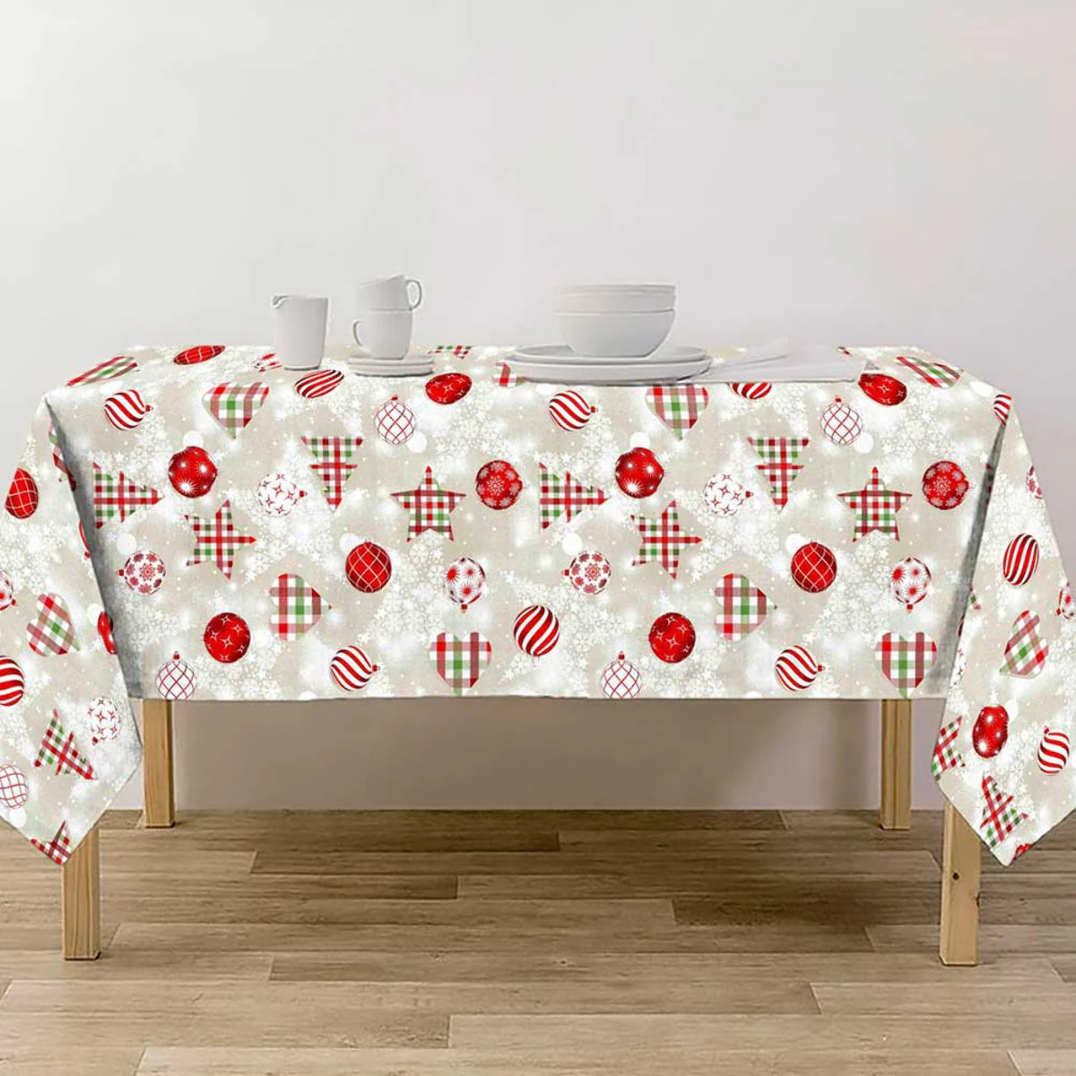Mantel Bola rojo