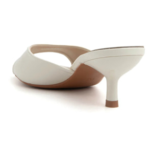 Sabot con tacco a stiletto - BEIGE