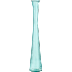 J-Line vase Tube - verre - aqua - 51 cm de hauteur