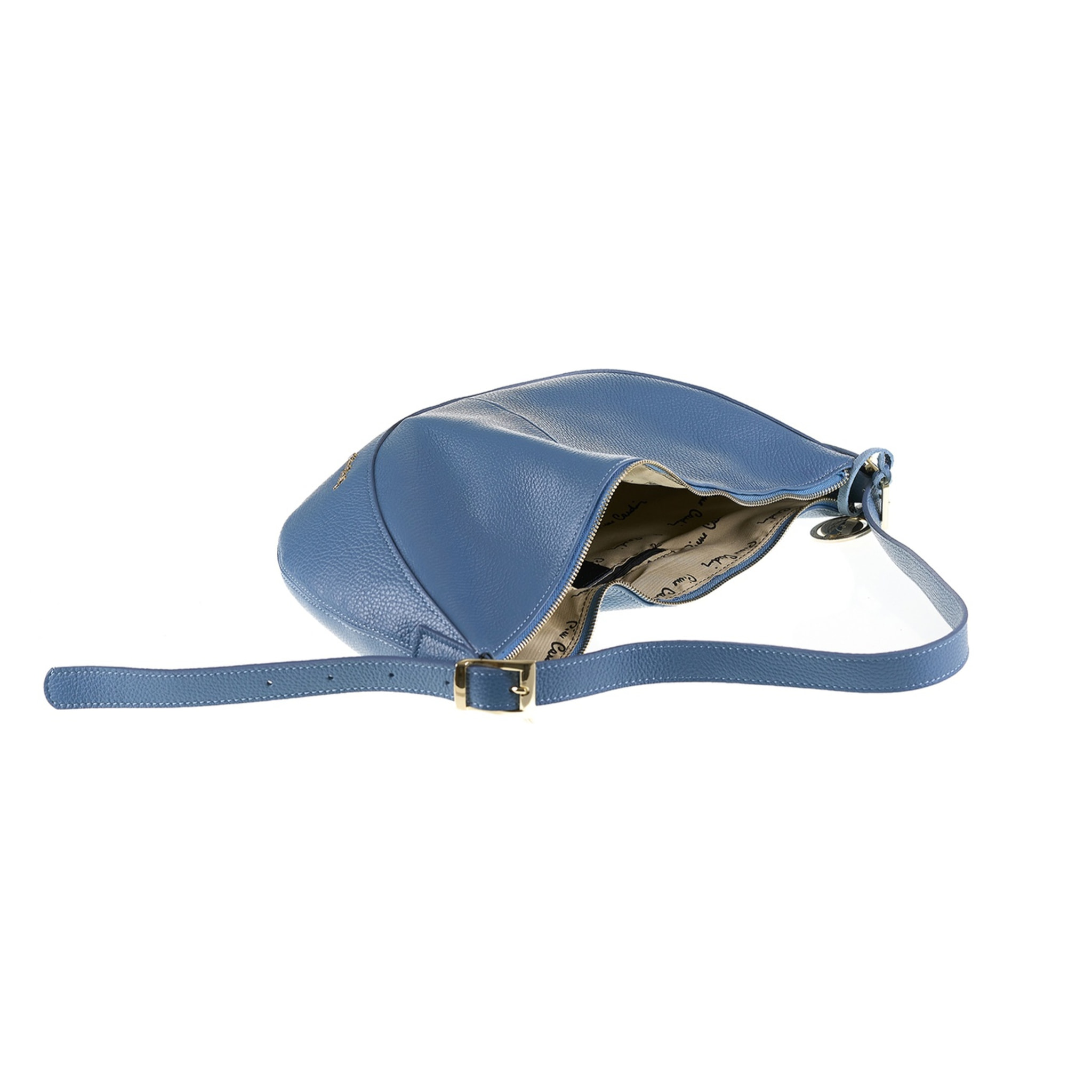 Borsa a spalla da donna Made in Italy - Modello Aveline - 100% pelle - 45.0 x 24.0 x 8.0 cm