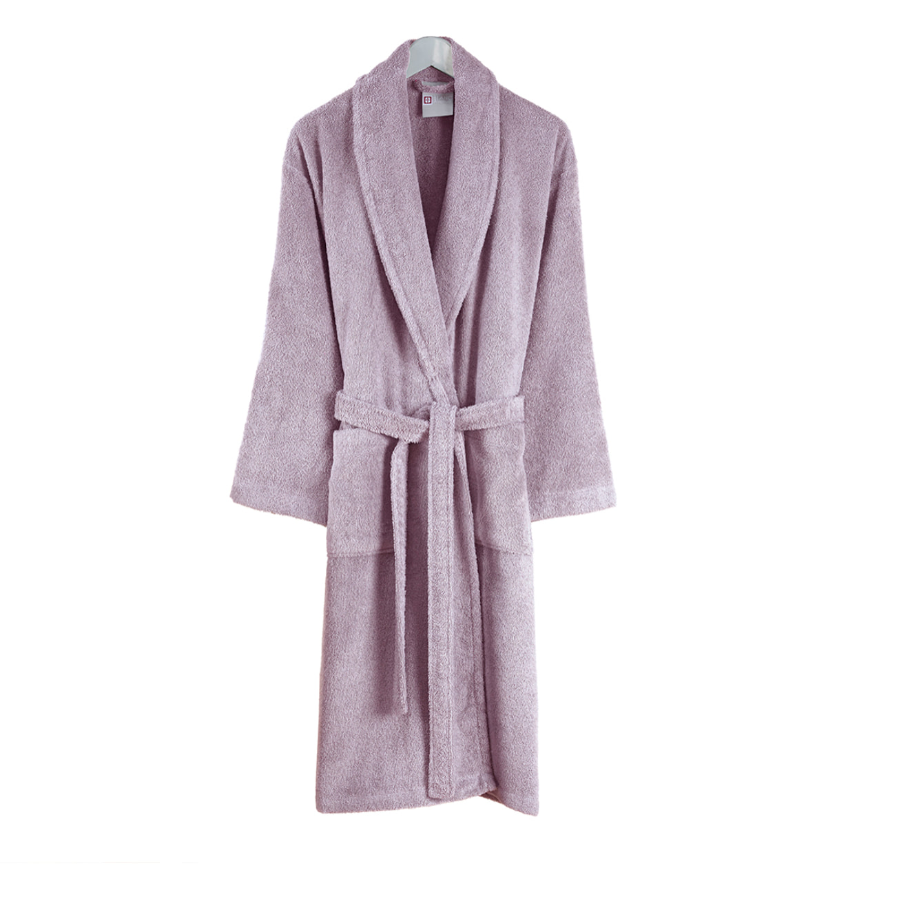 Peignoir femme 100% coton rose