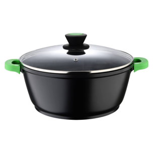 Cacerola san ignacio de aluminio fundido con revestimiento whitford xylan ø28x12,5cm