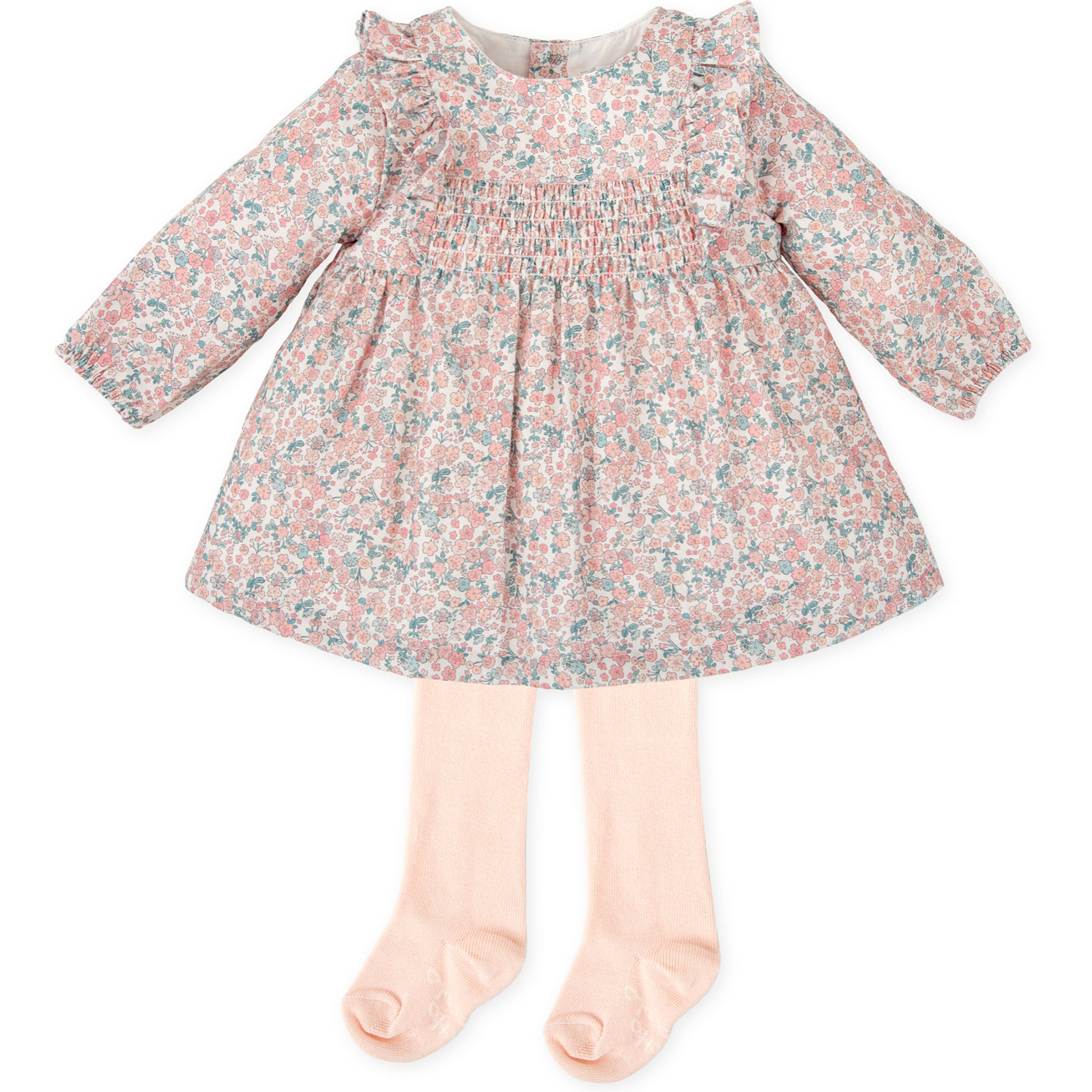 VESTIDO CON LEOTARDOS ROSA - Rosa