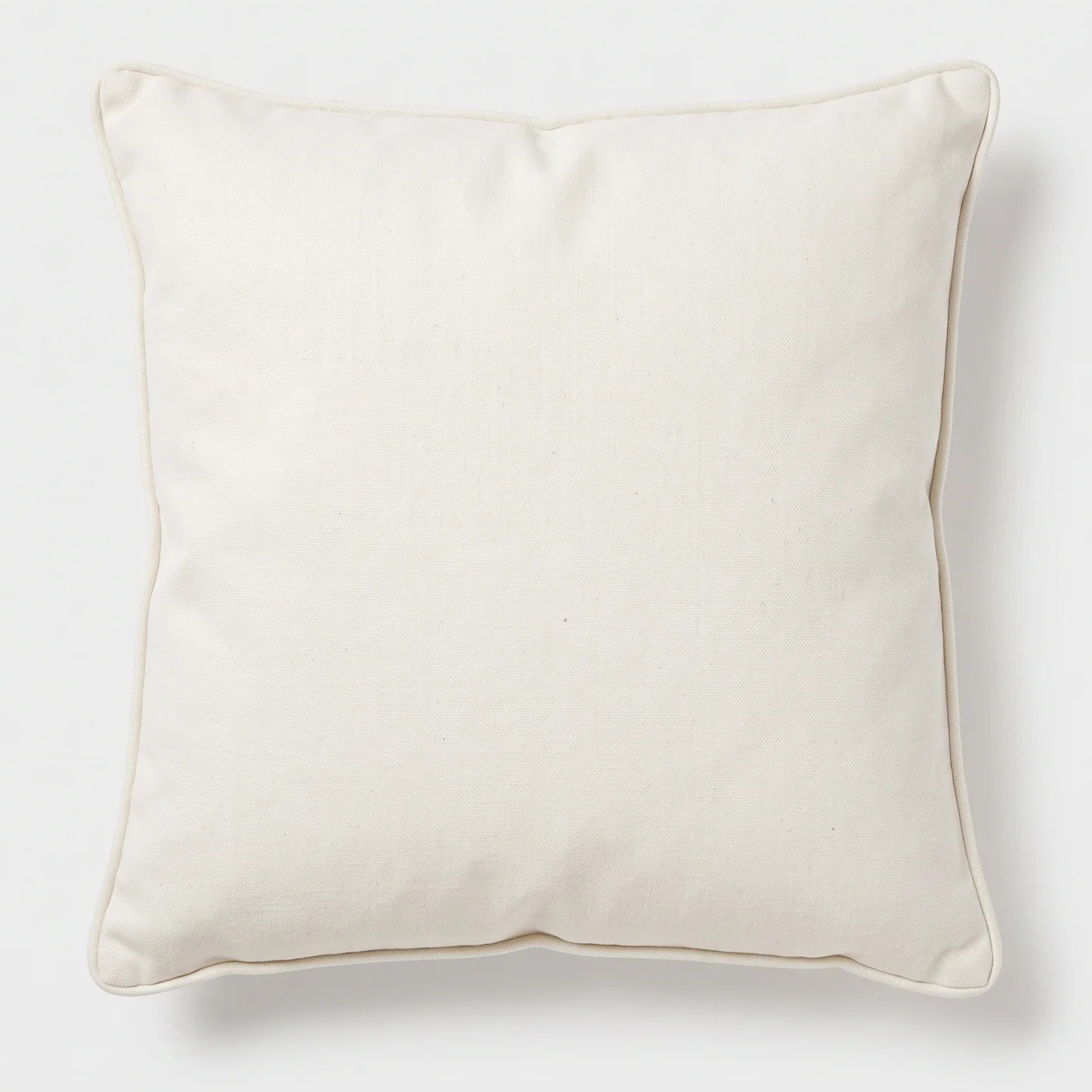 Cojín cuadrante terciopelo algodón liso - funda + relleno