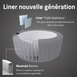 Bestway Spa gonflable rond Lay-Z-Spa Bali Smart AirJet EnergySense WiFi 4-6 personnes