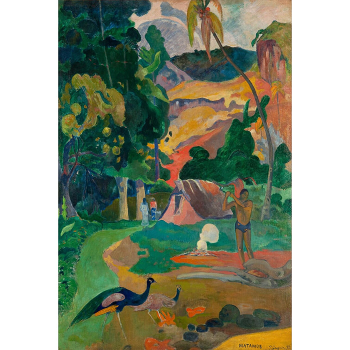 Tableau matamoe de paul gauguin  Toile imprimée
