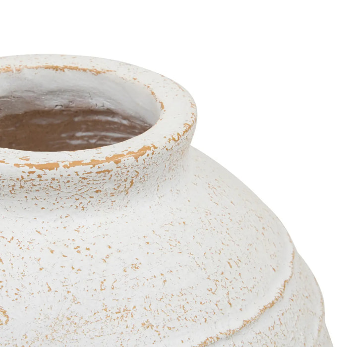 Jarre Romia blanc H38cm