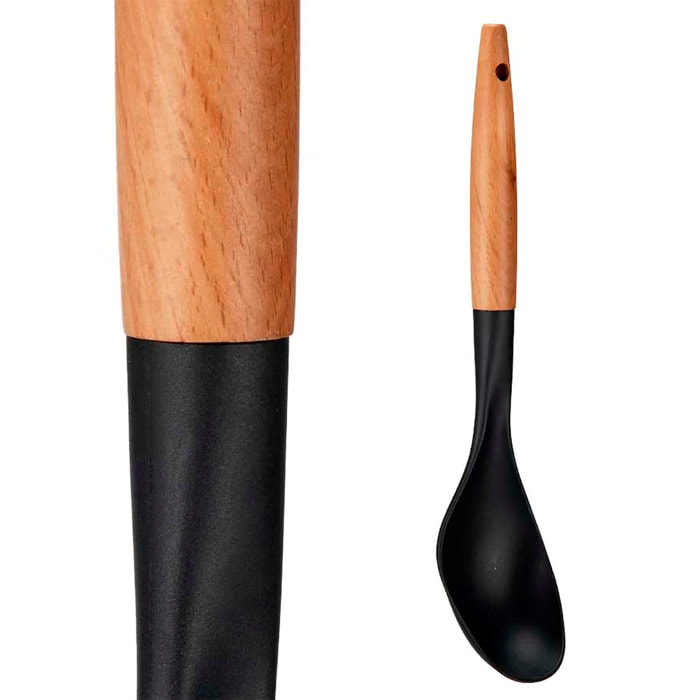 CUCHARA COCINA MANGO MADERA