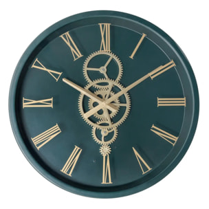 Horloge AracEly vert D46cm