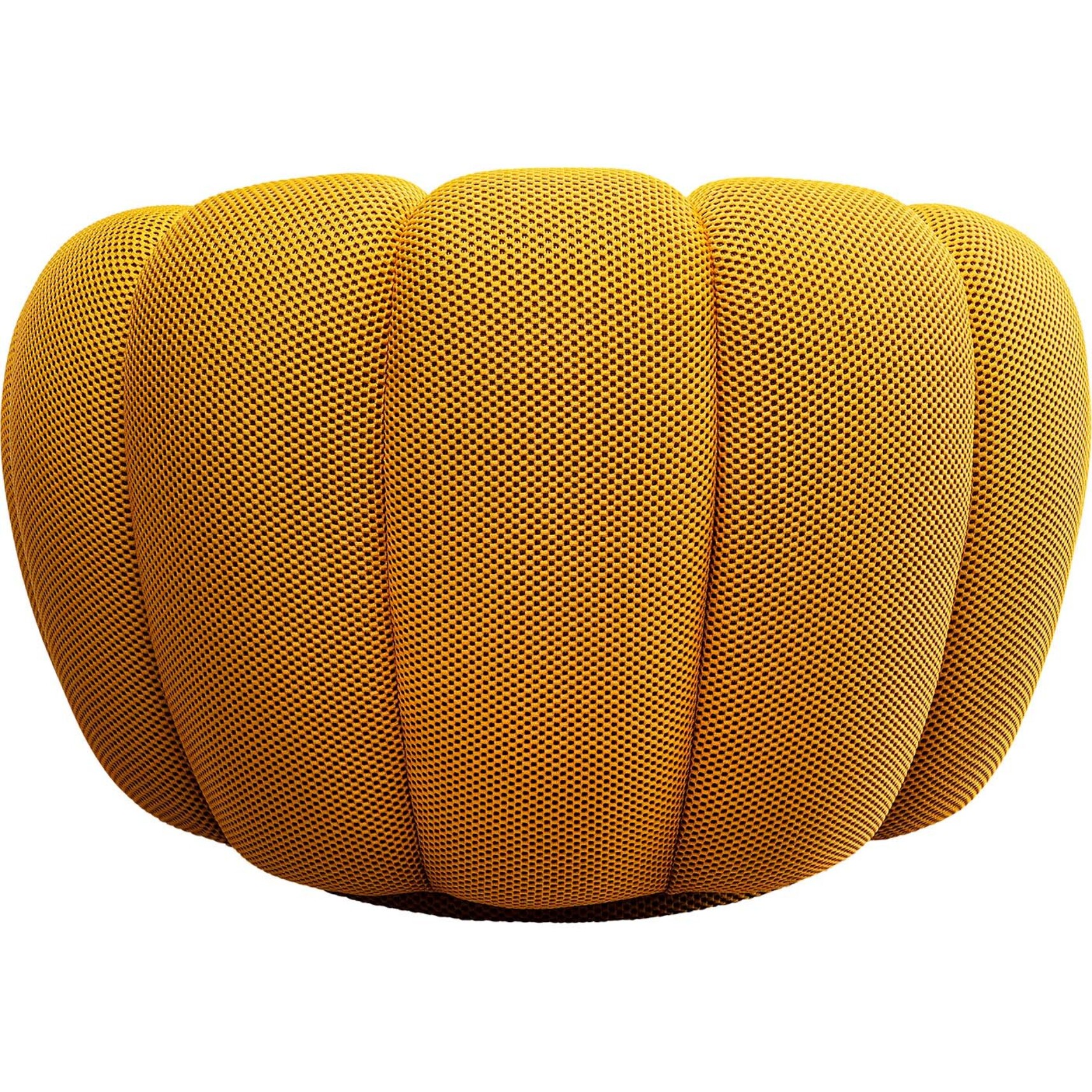 Fauteuil pivotant Peppo Bloom jaune Kare Design