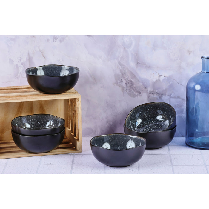 Bol IRIS Ø16,5cm - 6 pièces - Bleu nuit