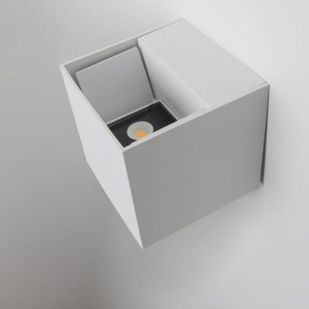 Forlight REX Aplique Exterior LED con Haz de Luz Modulable IP54 5,2W 3000K 244Lm Blanco