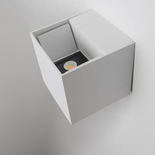 Forlight REX Aplique Exterior LED con Haz de Luz Modulable IP54 5,2W 3000K 244Lm Blanco