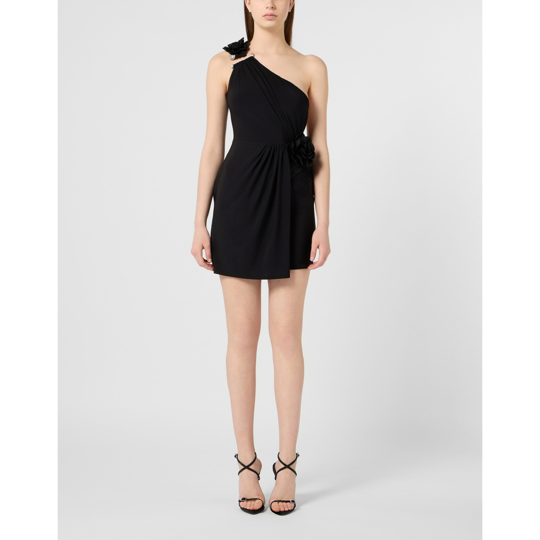 PHILIPP PLEIN Mini Dress Flower Piercing