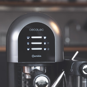 Cecotec Machine à café semi-automatique Cumbia Power Instant-ccino 20 Chic Serie