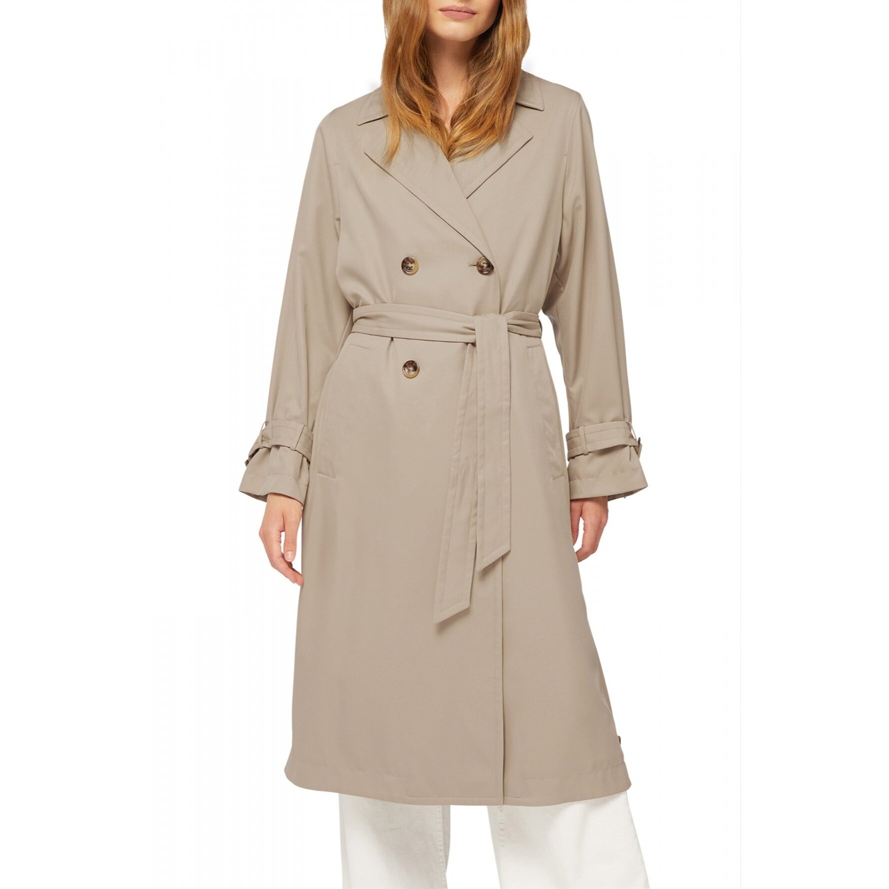 Gabardina Mujer de la marca GEOX  modelo W TOPAZIO TRENCH Beige