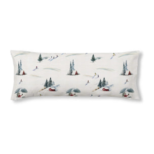 Taie d'oreiller Winter Ski