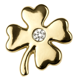 Myclaw Full of Charms - Pince à Cheveux Blanche Nacrée + 5 Charms