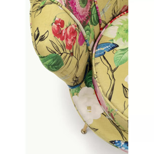 Fauteuil Water Lily Flower Fever jaune Kare Design