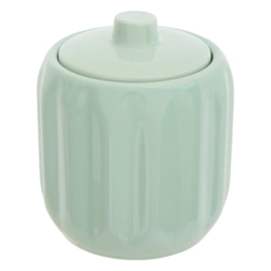 Pot à coton Colorama en céramique D.12,5cm vert céladon