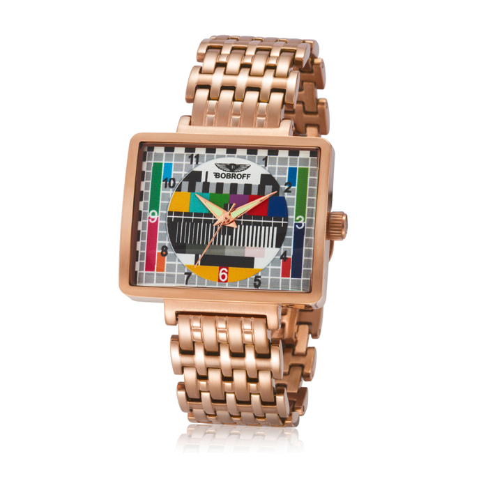 Reloj Bobroff BF0035 Mujer Analogico Cuarzo con Correa de Acero