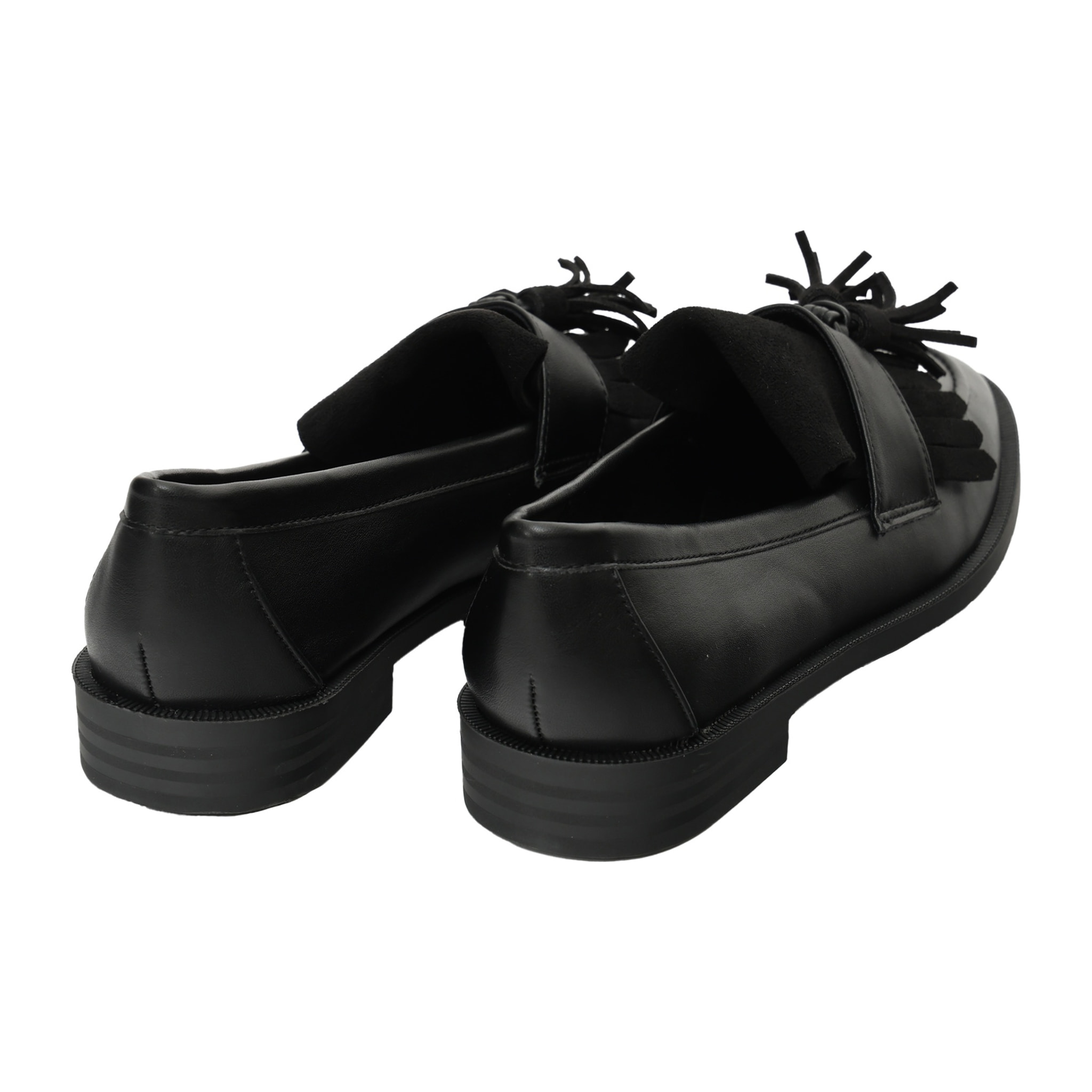 Mocassino con frange - tacco 2,5 cm