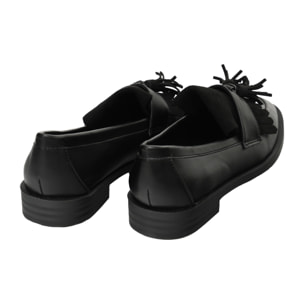 Mocassino con frange - tacco 2,5 cm