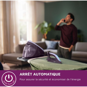 Centrale vapeur PHILIPS PSG7050/30 mauve 1,8L