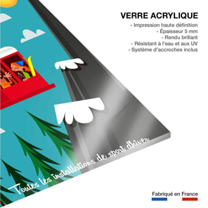 Tableau  les grands montets Tableau plexiglas