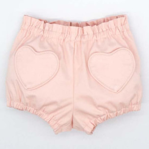 RANITA ROSA CON BOLSILLO CORAZÓN