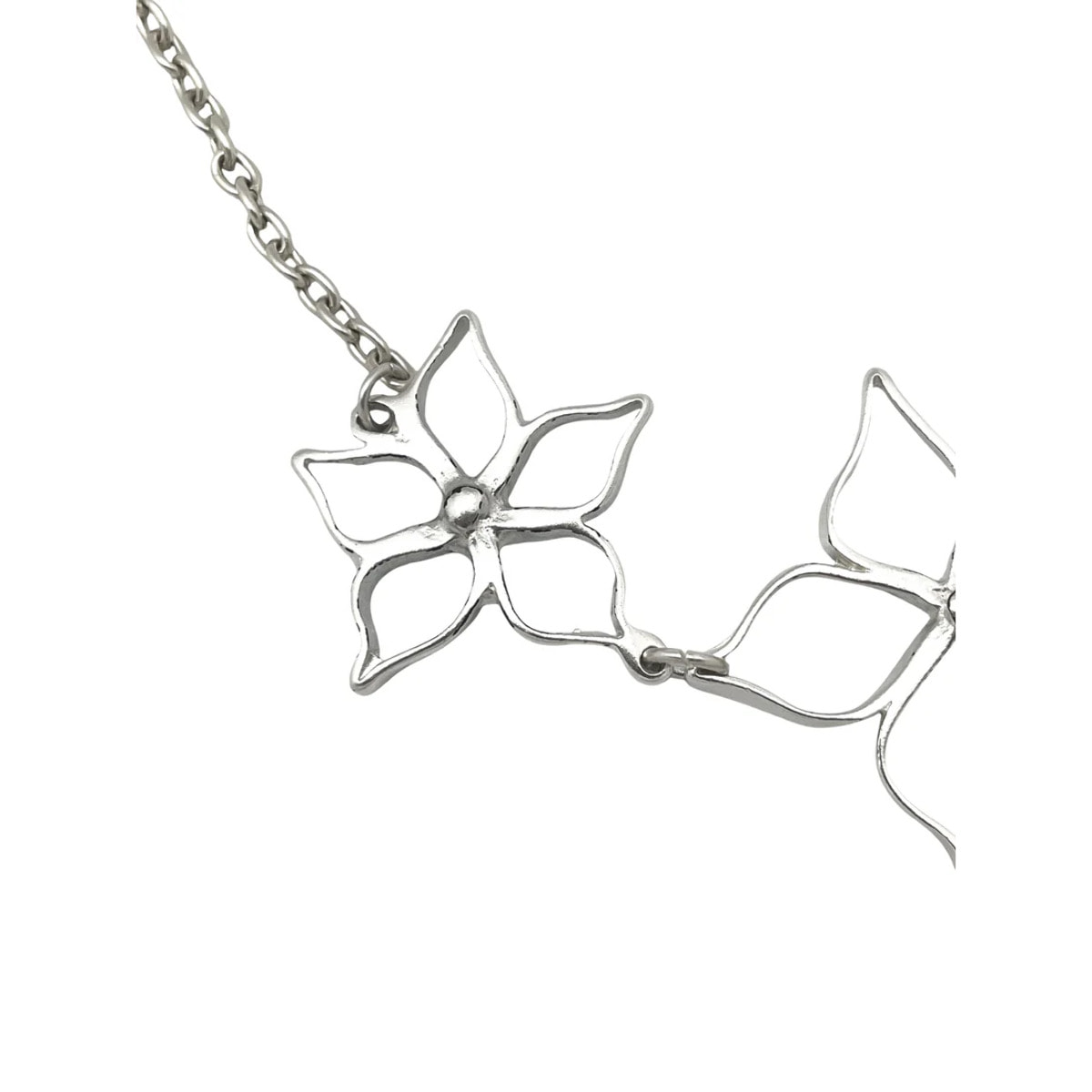 Collar Irregular Blom en plata 10µ 40cm cadena.