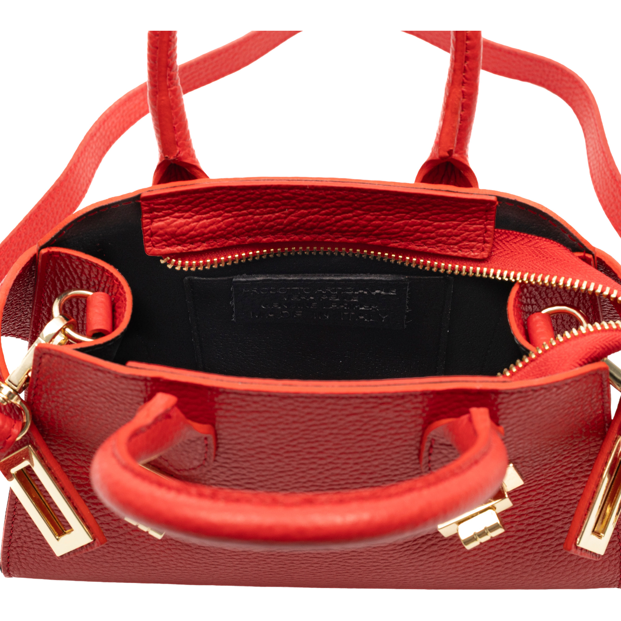 Bernalda Bolso tote pequeño Mujer. Piel auténtica Dollaro.