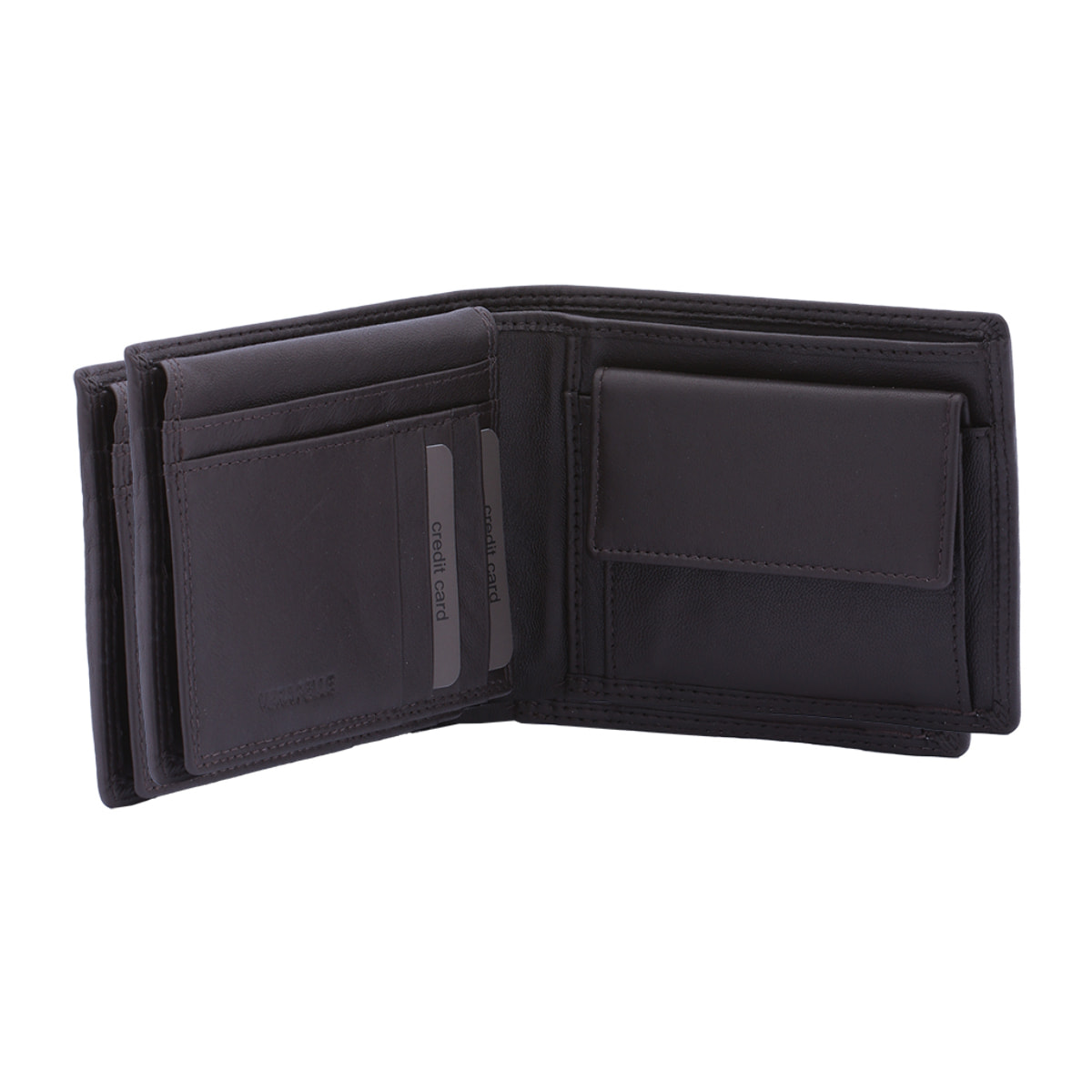 Portafoglio  da uomo In Vera pelle Made in Italy 12x9,5x3 cm